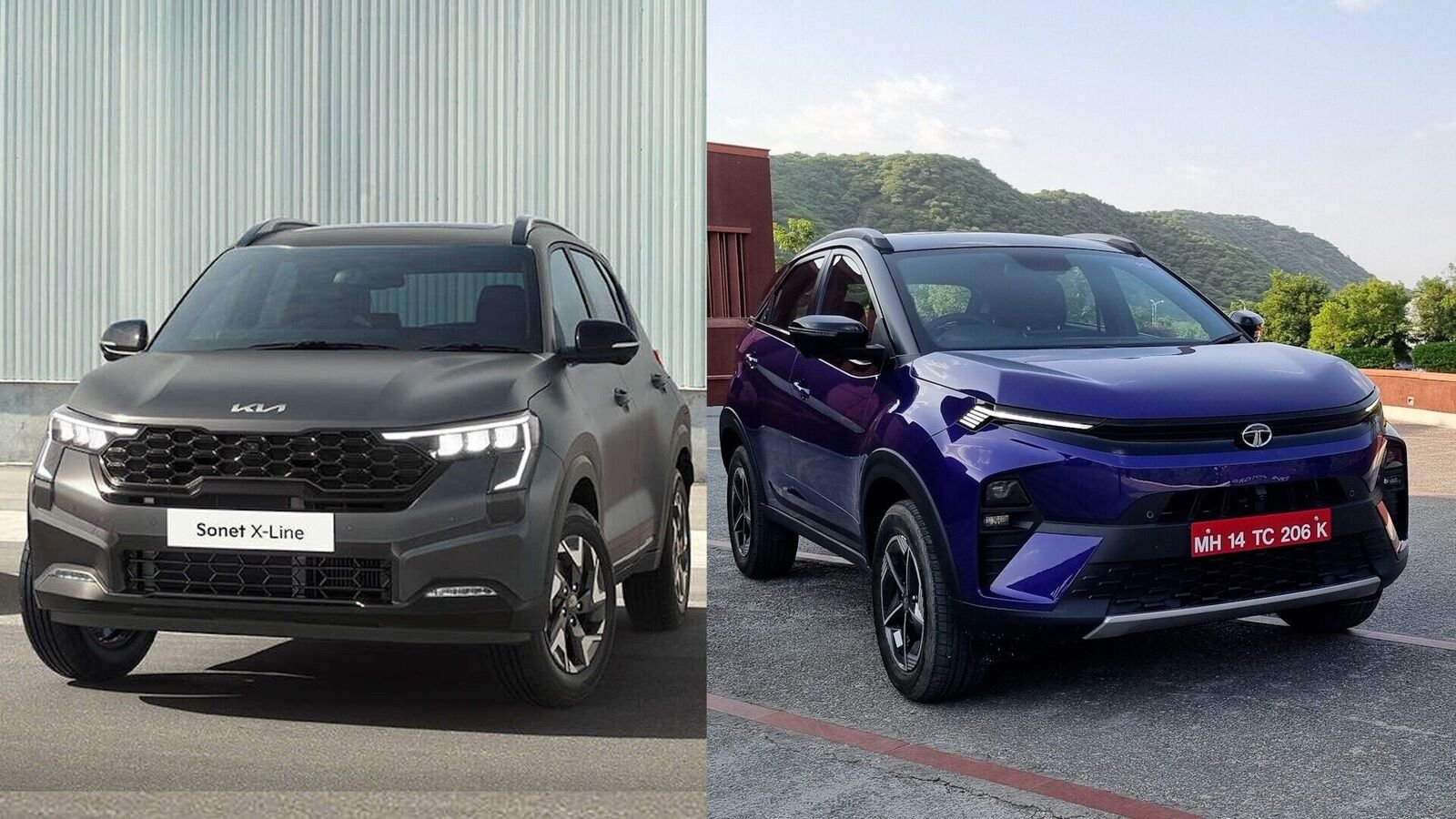 Kia Sonet vs Tata Nexon