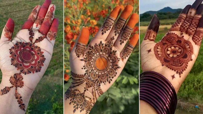 Shaadiwish Inspirations and Ideas | Simple%20circle%20mehndi