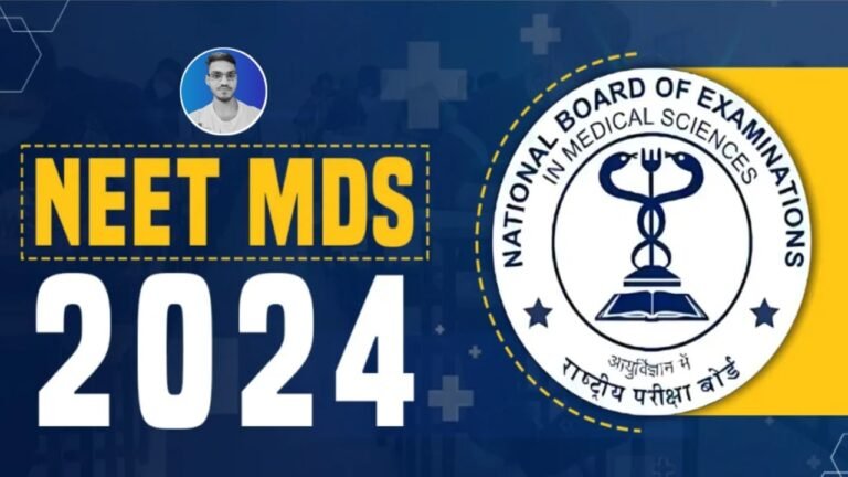 NEET MDS 2024