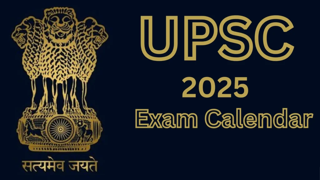 Upsc Exam Calendar 2025 Revised 